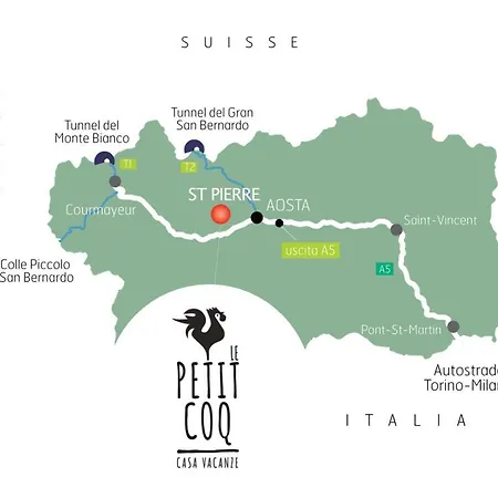 Le Petit Coq - Ampio E Luminoso Con Vista *