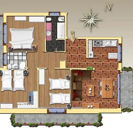 Le Petit Coq - Ampio E Luminoso Con Vista Daire Saint-Pierre