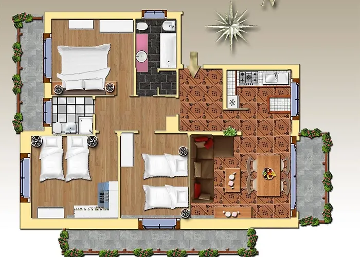 Le Petit Coq - Ampio E Luminoso Con Vista アパート サン・ピエール